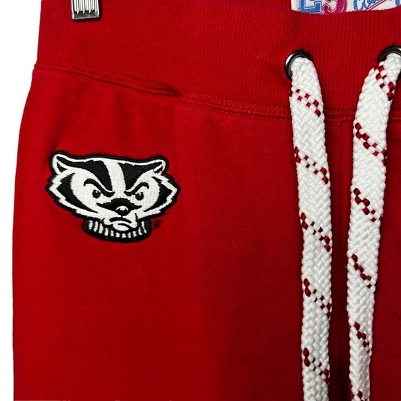 Wisconsin WI Badgers UWM Red Sweatpants Women’s SZ S Bucky Bling College Classic - Picture 5 of 9